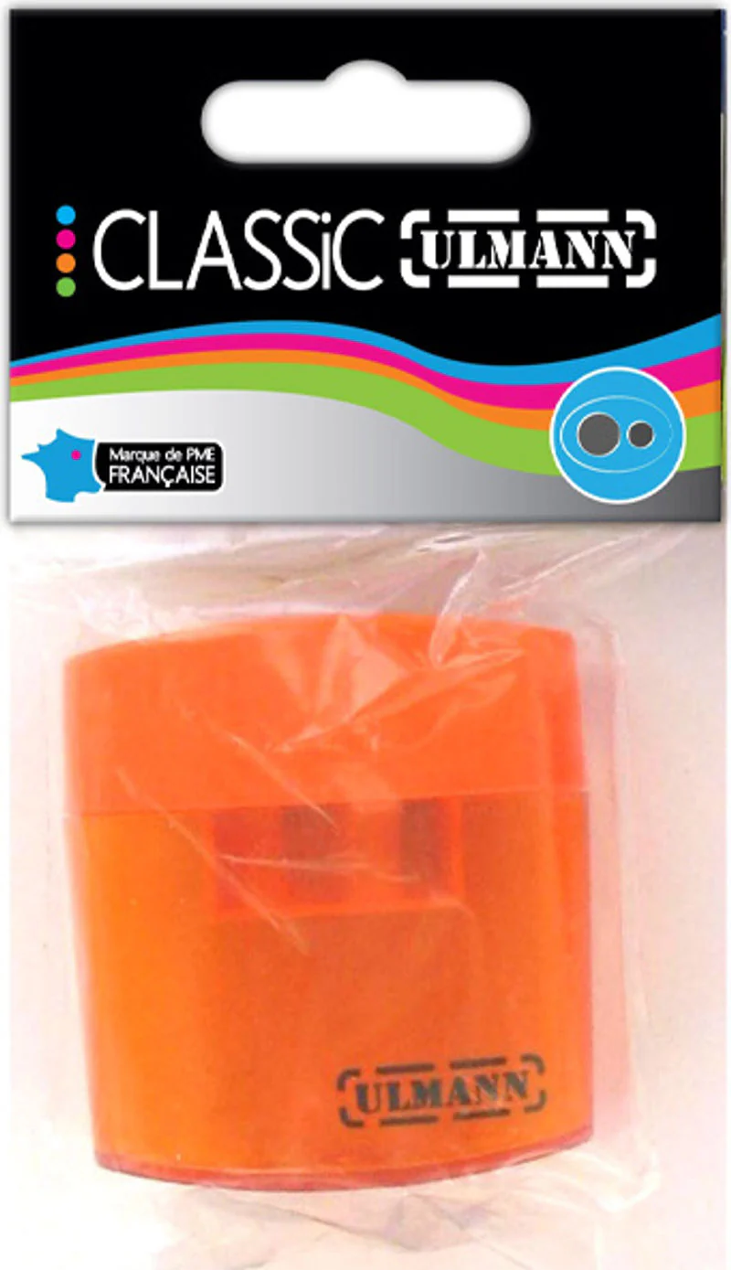 green 2 hole pencil sharpener (#122428)