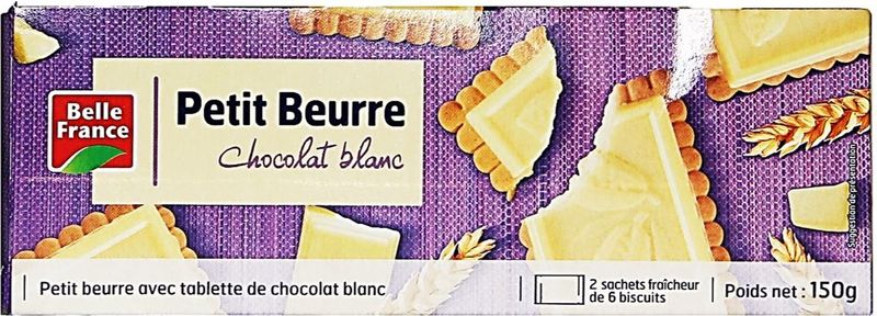 white chocolate petit beurre 150g (#122455)