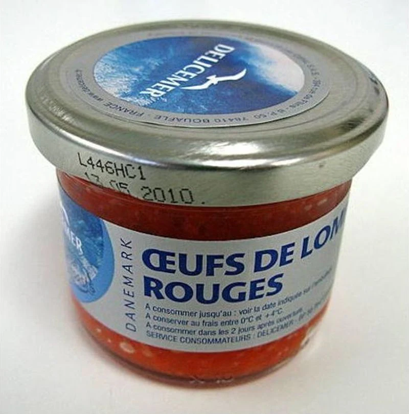 red lumpfish eggs fish/labarre (#122468)