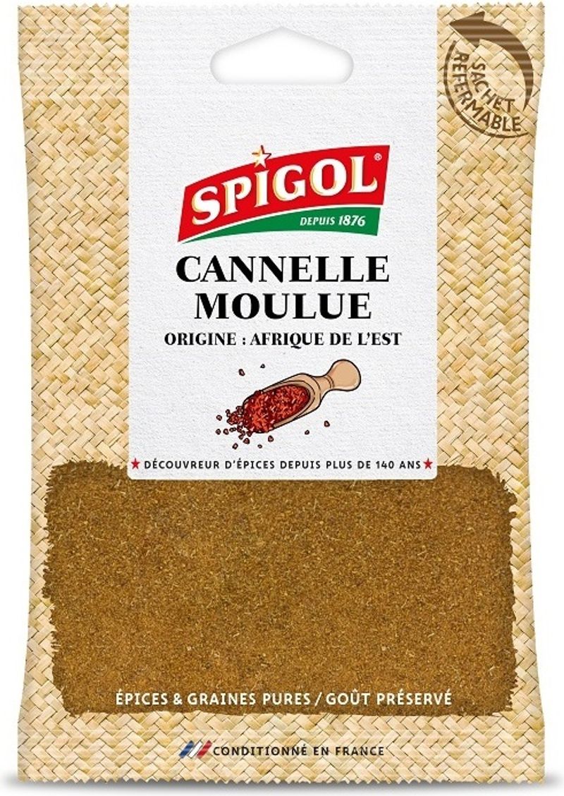 ground cinnamon 75g (#122498)