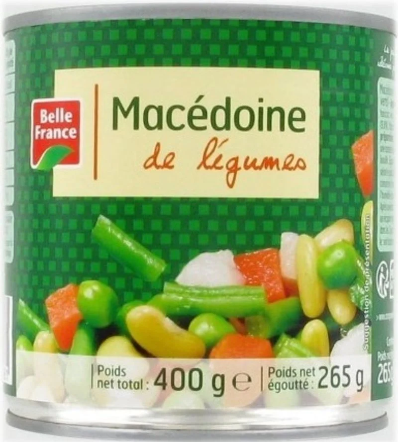 mixed vegetables 400g (#122505)