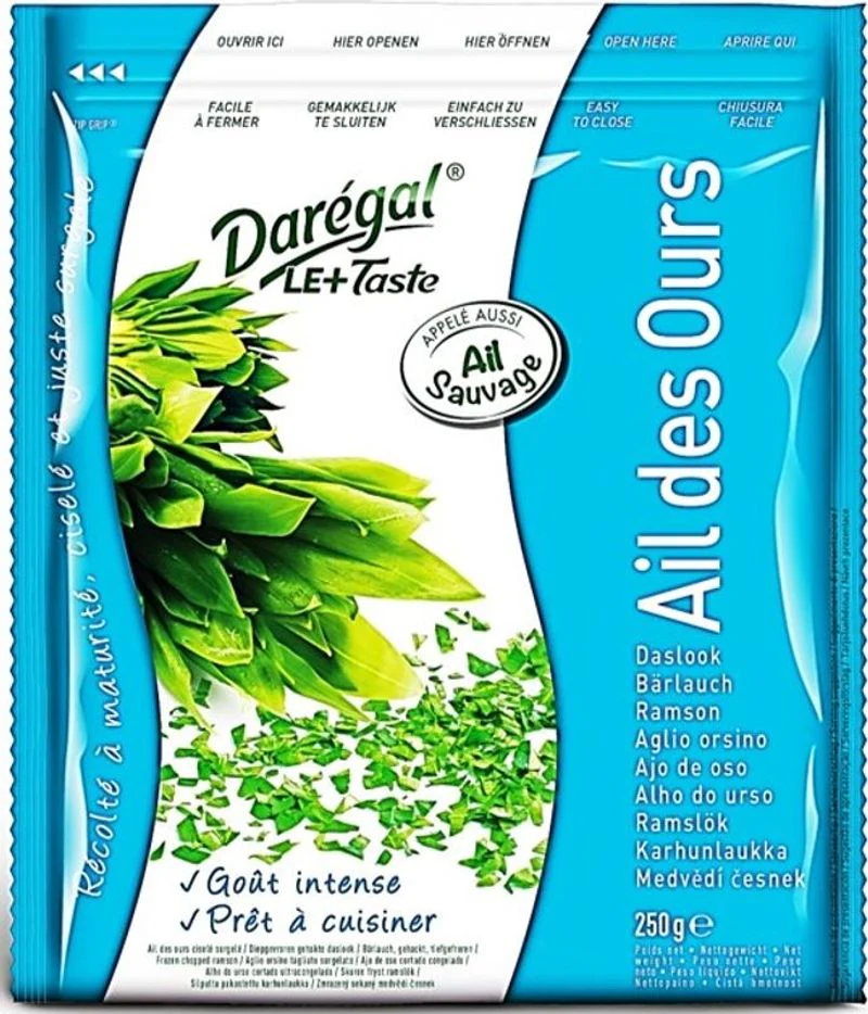 chopped wild garlic 250g (#122796)