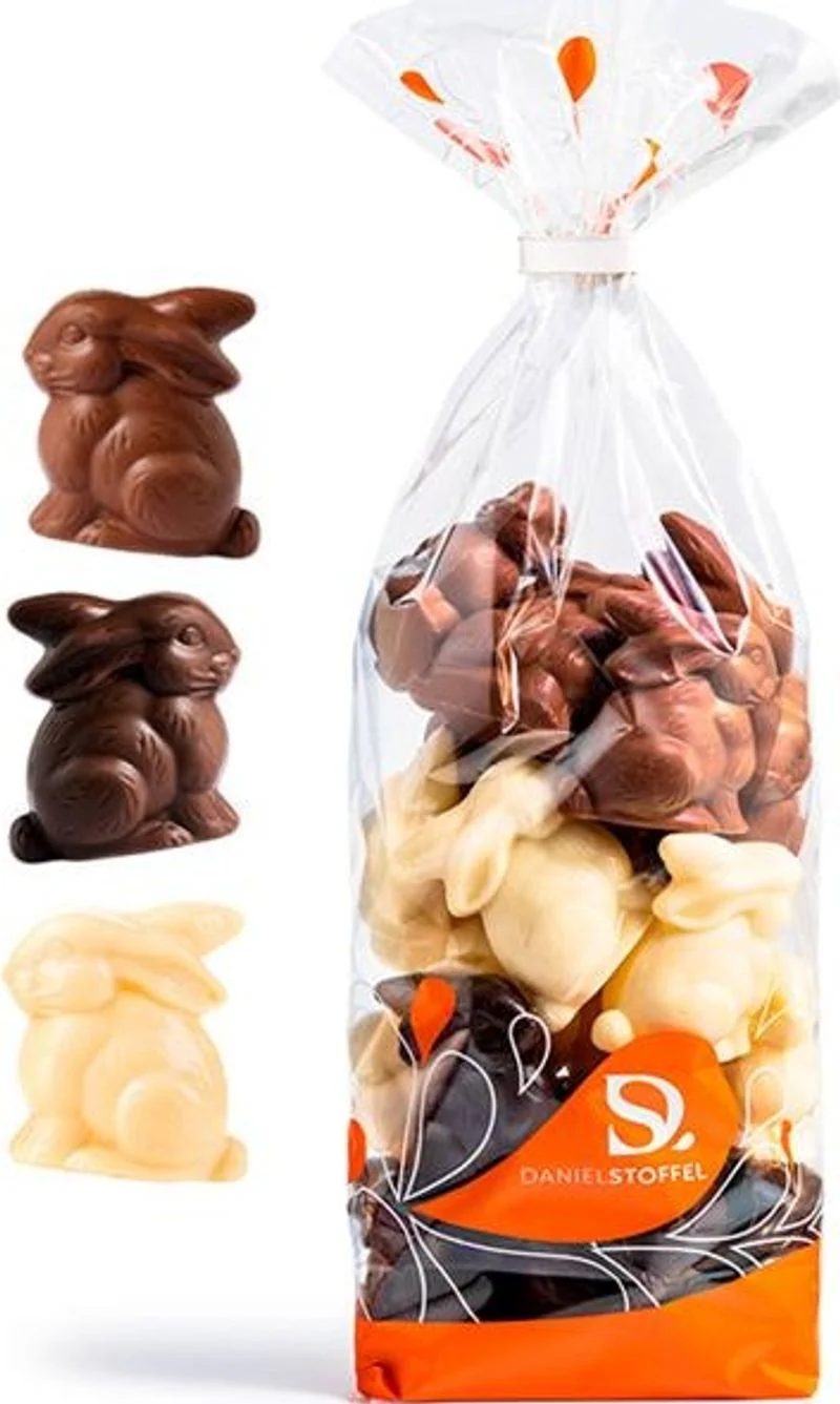 mini bunny chocolate mould assortment 220g (#122910)