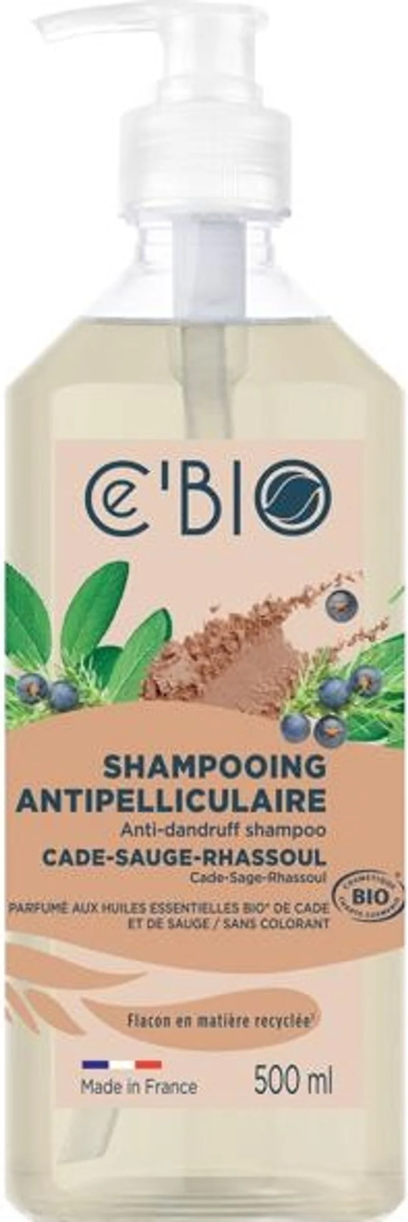 organic anti-dandruff shampoo 500ml (#122912)