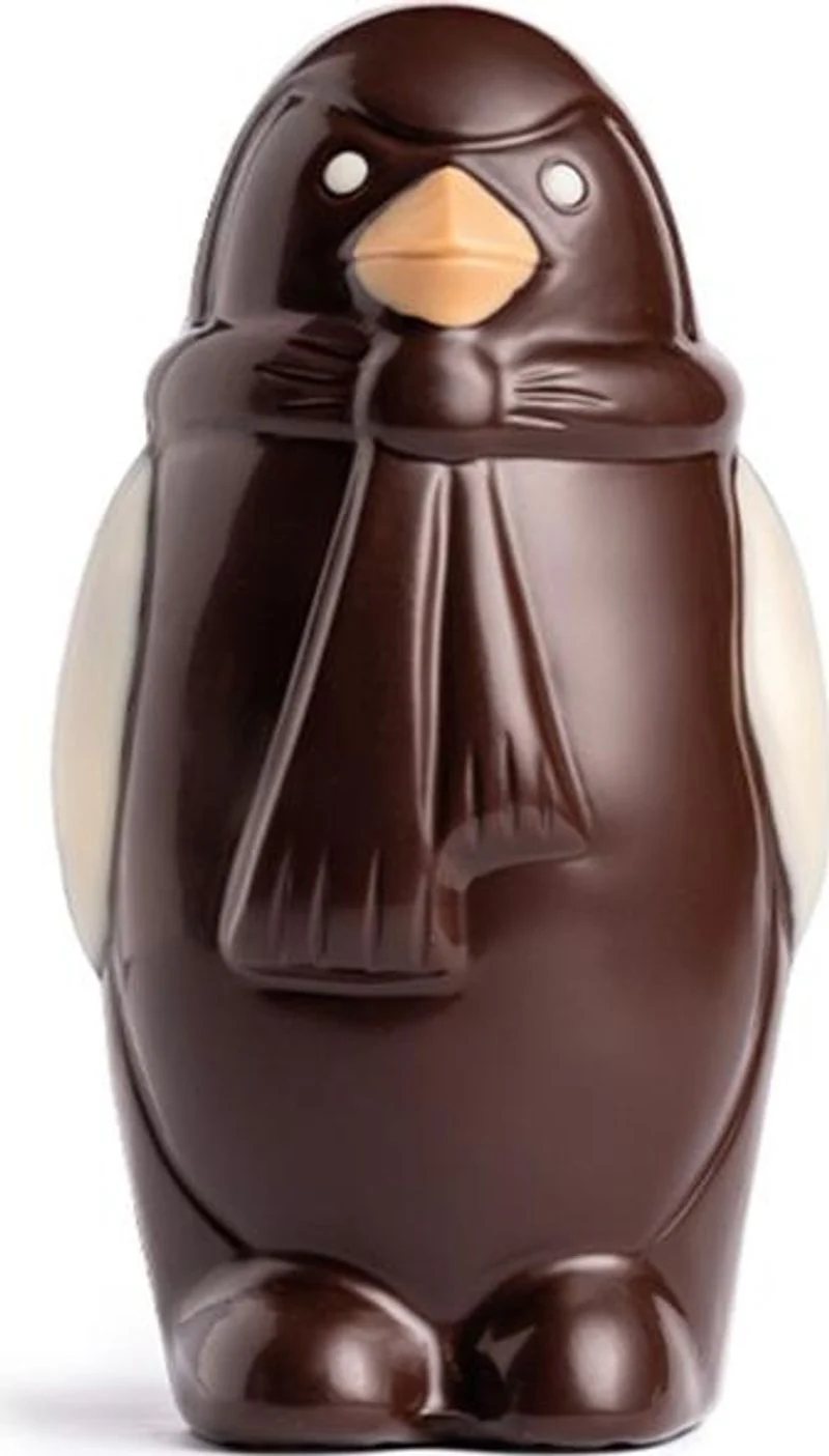 dark chocolate bankiz penguin mould 150g (#122924)
