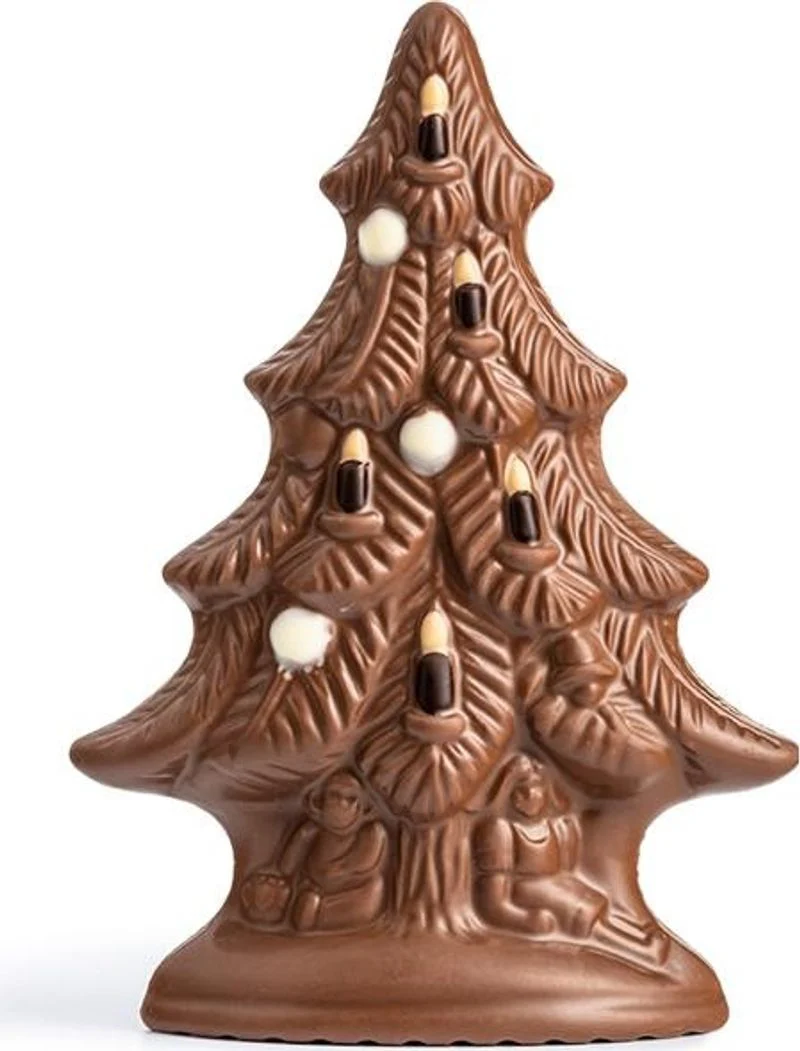 milk chocolate christmas tree mould 140g (#122927)