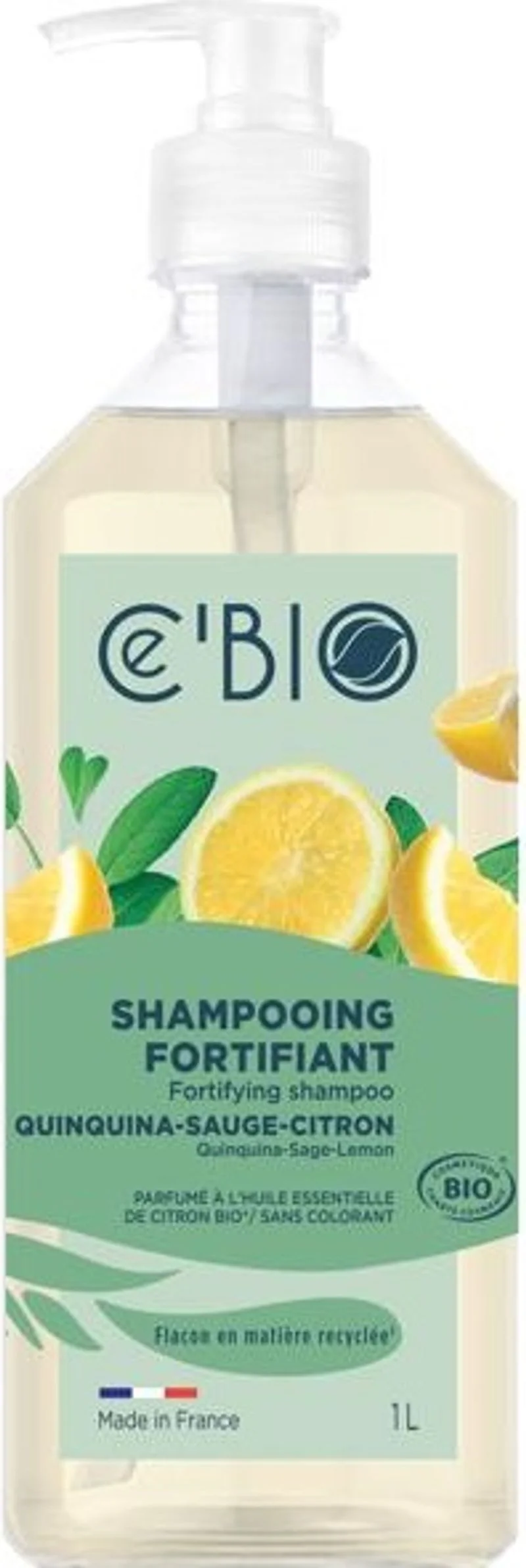organic cinchona sage shampoo 1000ml (#122948)