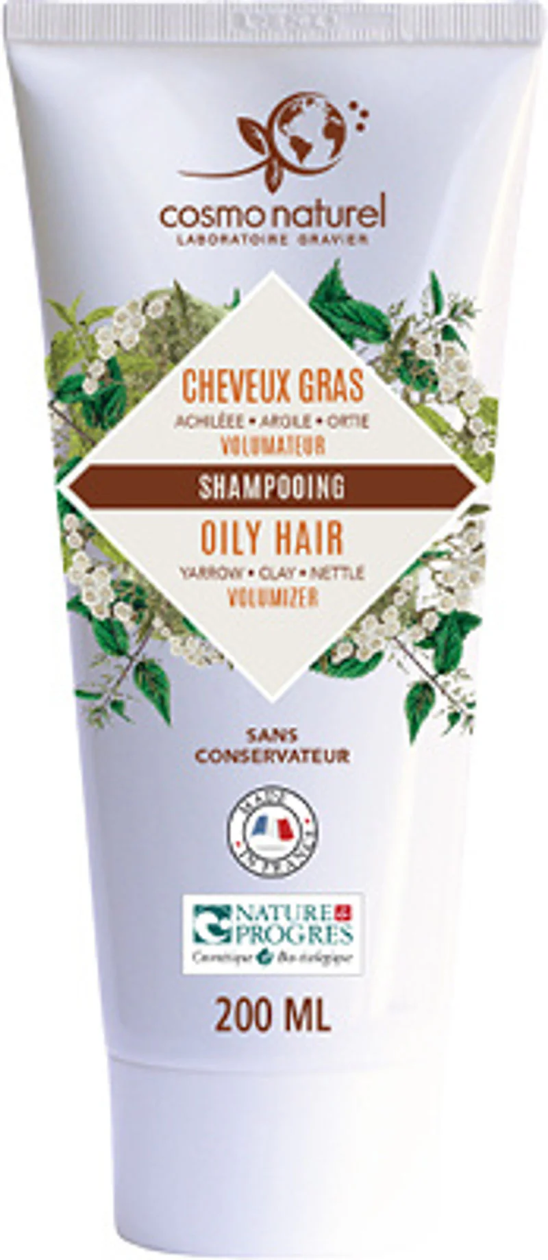 organic clay nettle shampoo 200ml\ce bio (#122957)