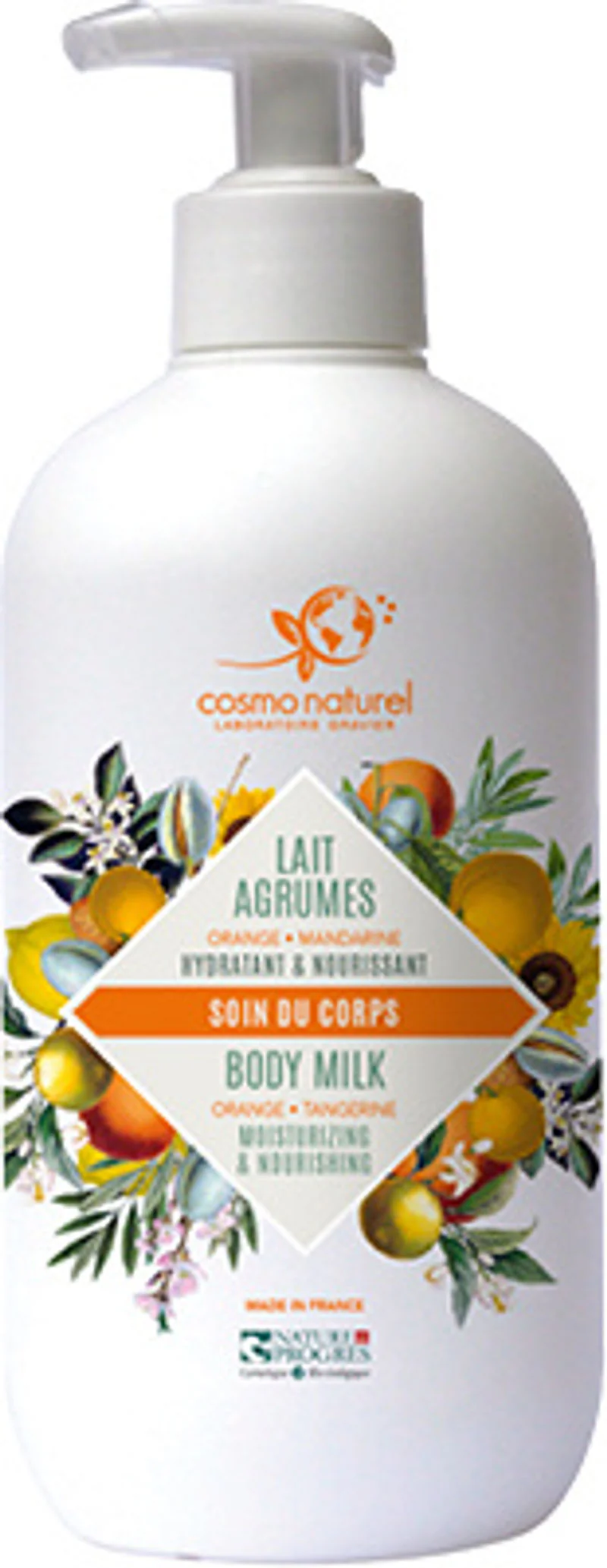 organic citrus body lotion 500ml (#122971)