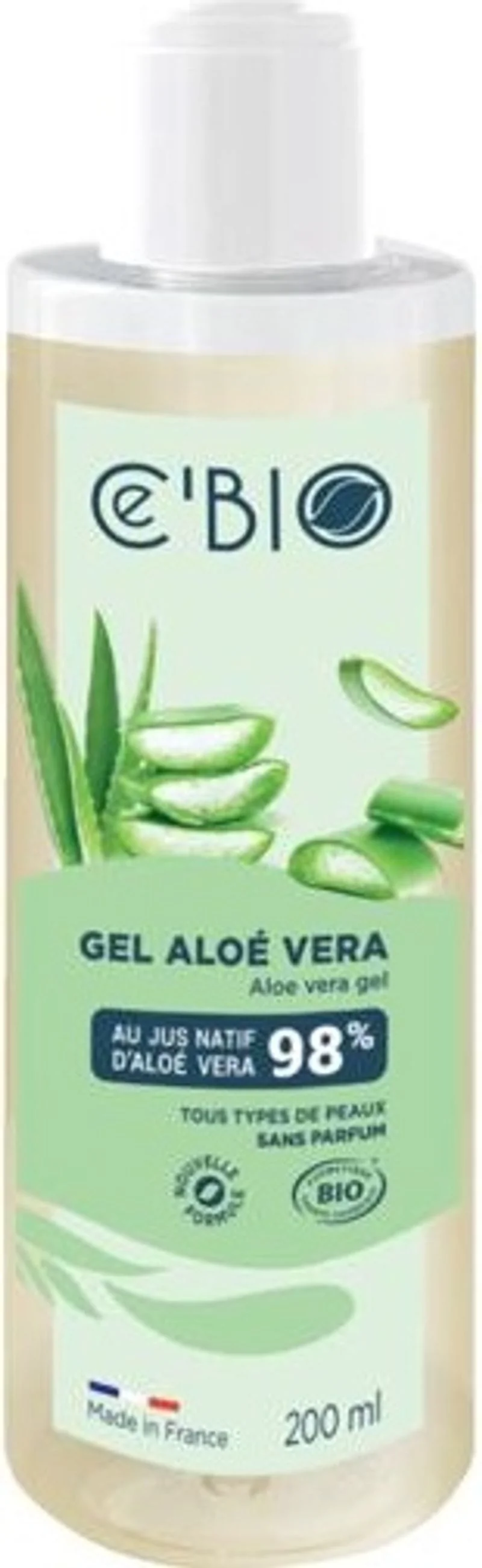 organic aloe vera gel 200ml (#122989)
