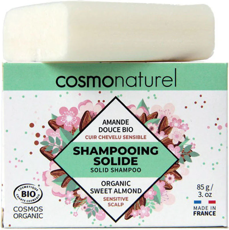 organic solid shampoo for sensitive scalp 85g (#123020)
