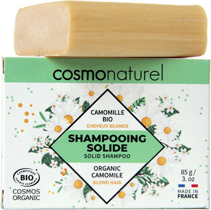 organic solid shampoo for blond hair 85g (#123031)
