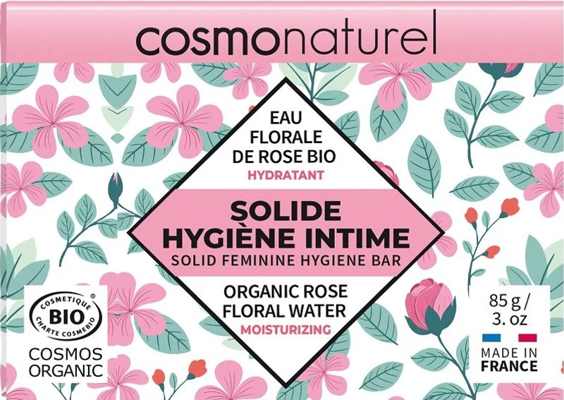 organic rose water feminine hygiene bar 85g (#123035)