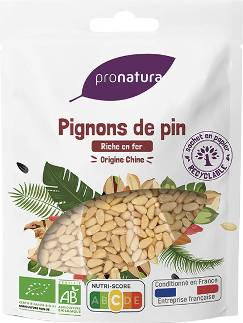 org pine nuts 0.125kg(+ -) (+/-)/pronatur (#123254)