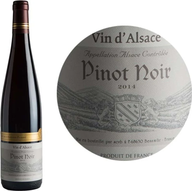 RED WINE AOP ALSACE PINOT NOIR 2024, 2021 75CL (#123404)