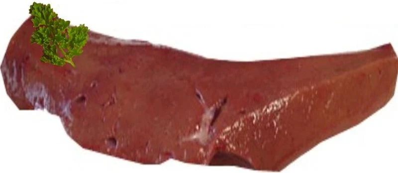 free range veal liver steak 150g (#123497)