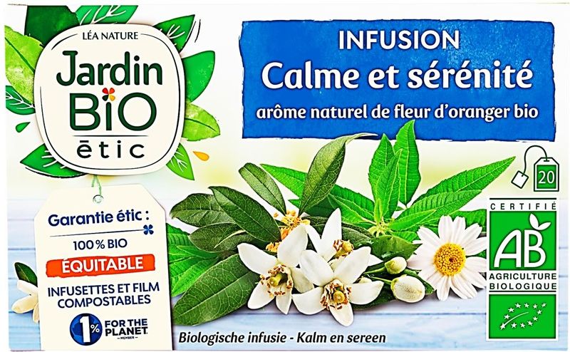 organic calm serenity herbal tea 20pc (#123558)
