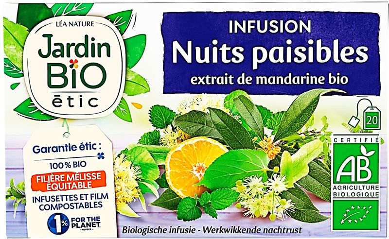 organic sweet nights herbal tea 20pc (#123561)