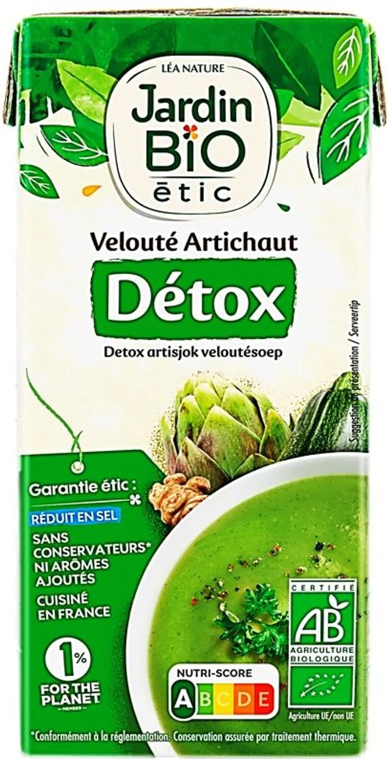 detox artichoke veloutã‰ 33cl (#123564)