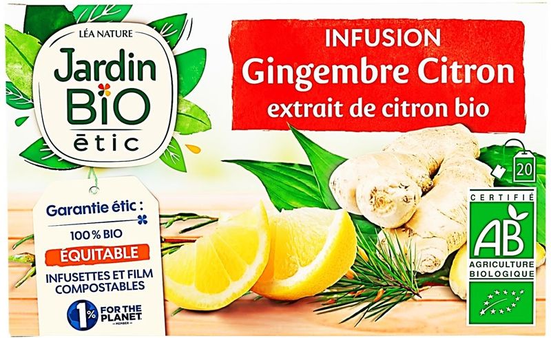 ginger and lemon infusion 20pc (#123577)