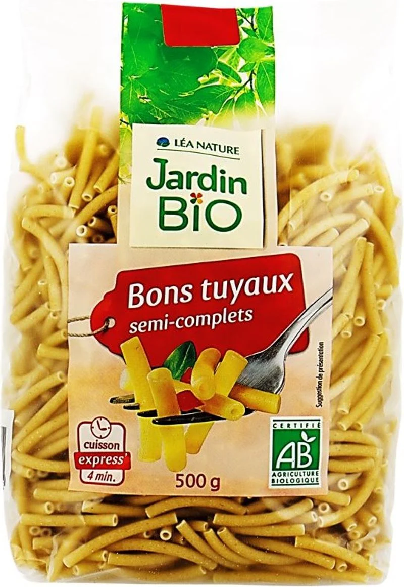 semi-complete bons tuyaux pasta 500g (#123615)