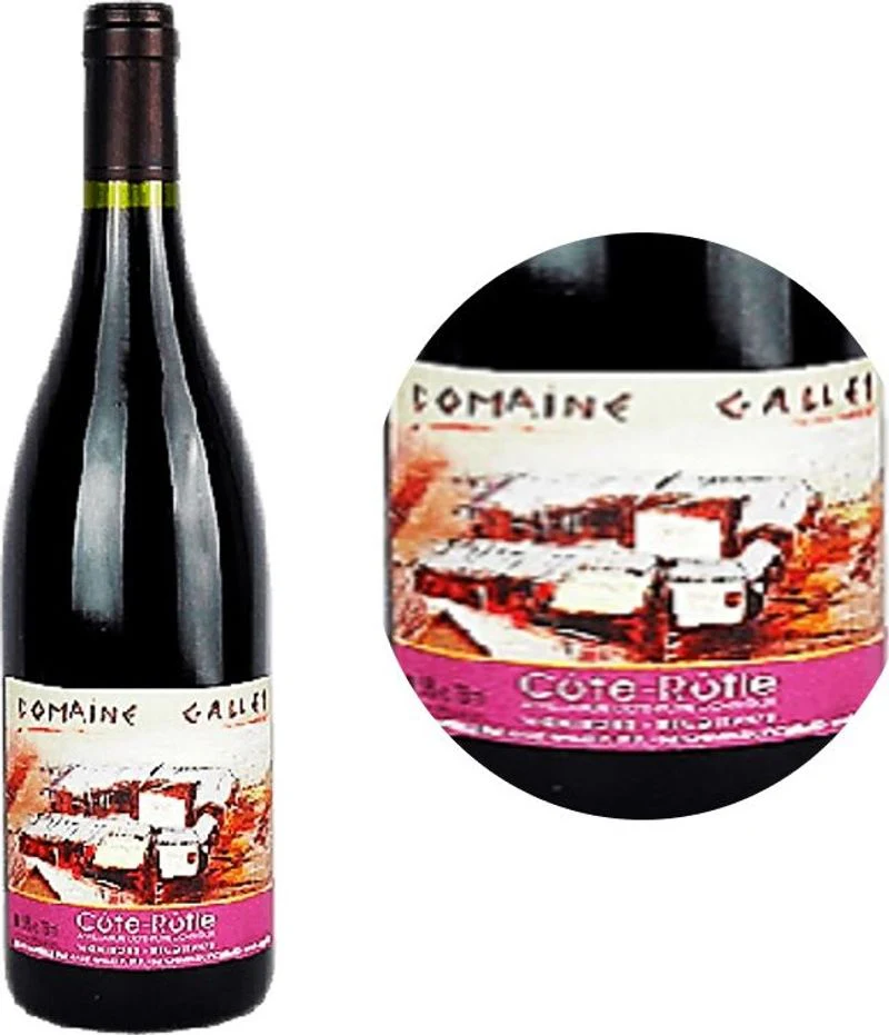 syrah cotes rotie red wine 75cl\domaine gallet (#123943)