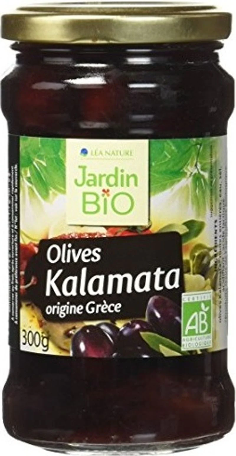 greek black kalamata olives 300g (#123948)