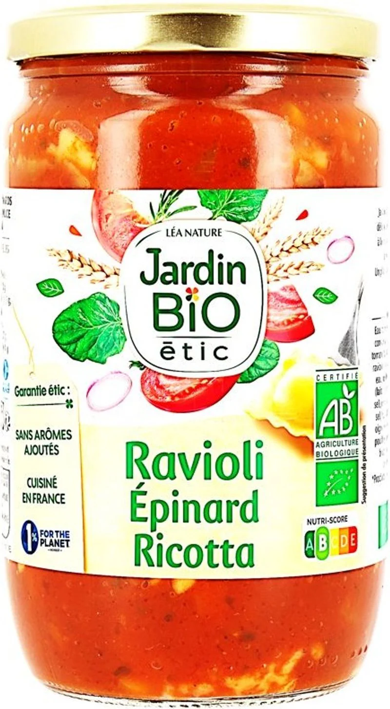 spinach ricotta ravioli 675g (#123973)