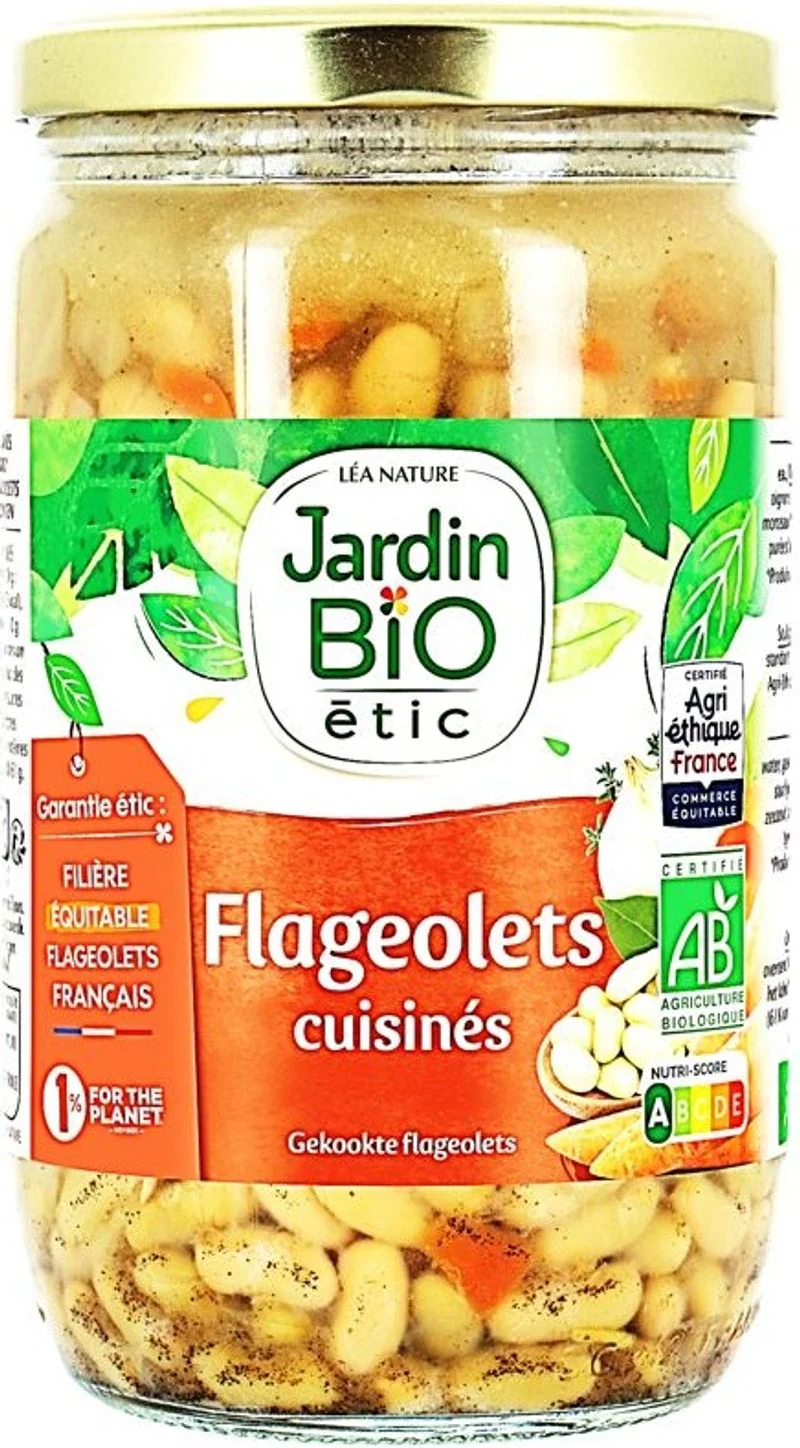 cooked flageolet beans 680g (#123988)