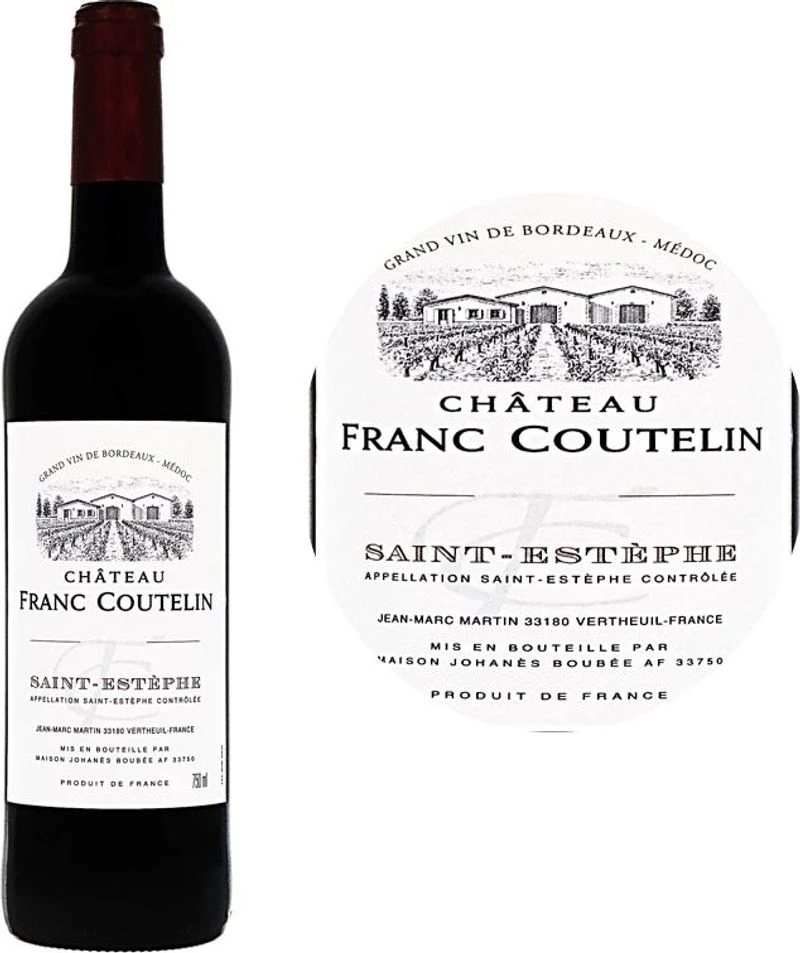 RED WINE AOP SAINT-ESTEPHE 2022 75CL (#123991)