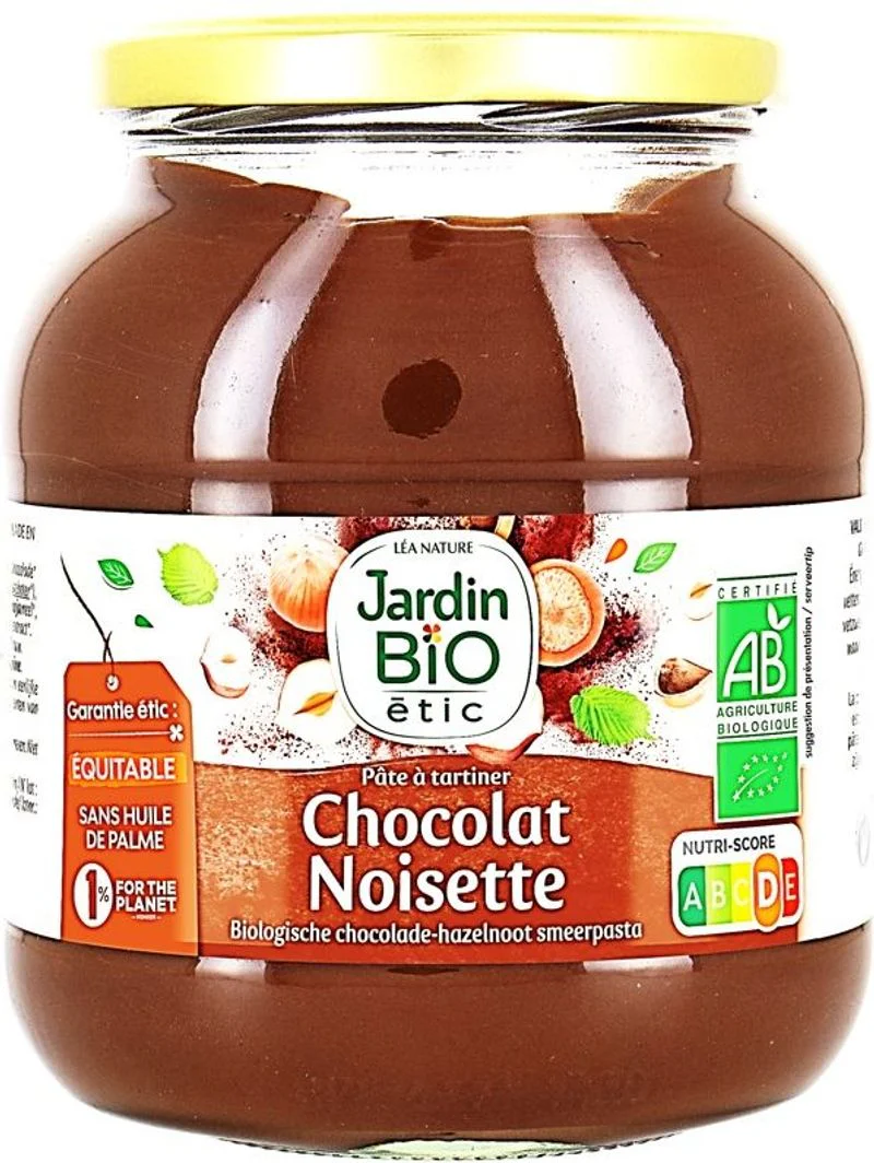 chocolate hazelnut spread 750g (#124039)