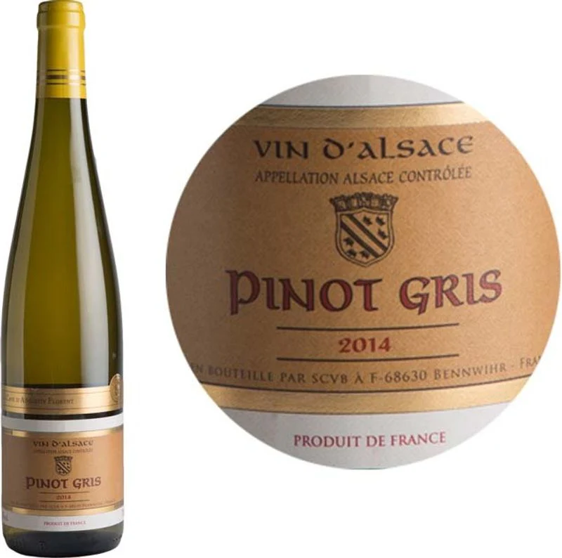 WHITE WINE AOP PINOT GRIS D'ALSACE 2024, 2023 75CL (#124053)