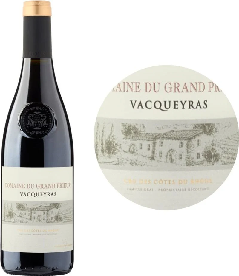 RED WINE AOP VACQUEYRAS 2023 75CL (#124072)