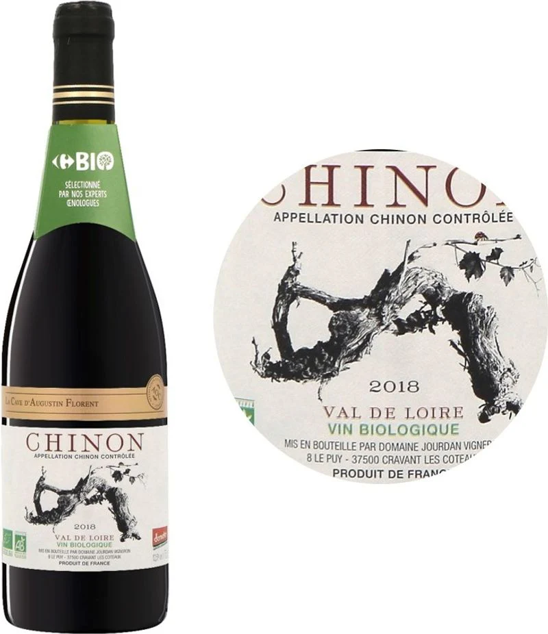 ORGANIC RED WINE AOP CHINON 2022 75CL (#124077)