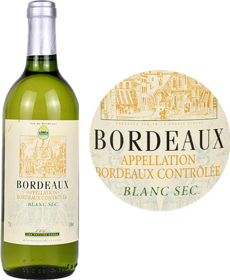 WHITE WINE AOP BORDEAUX BLANC SEC 75CL (#124084)