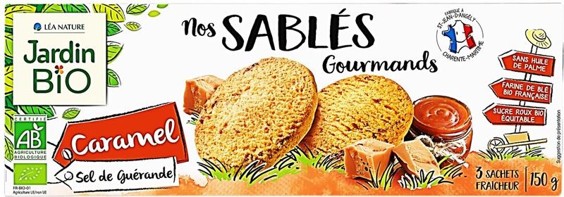 caramel shortbread guerande salt 150g (#124089)