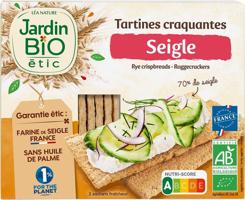 rye crispbreads 150g (#124105)