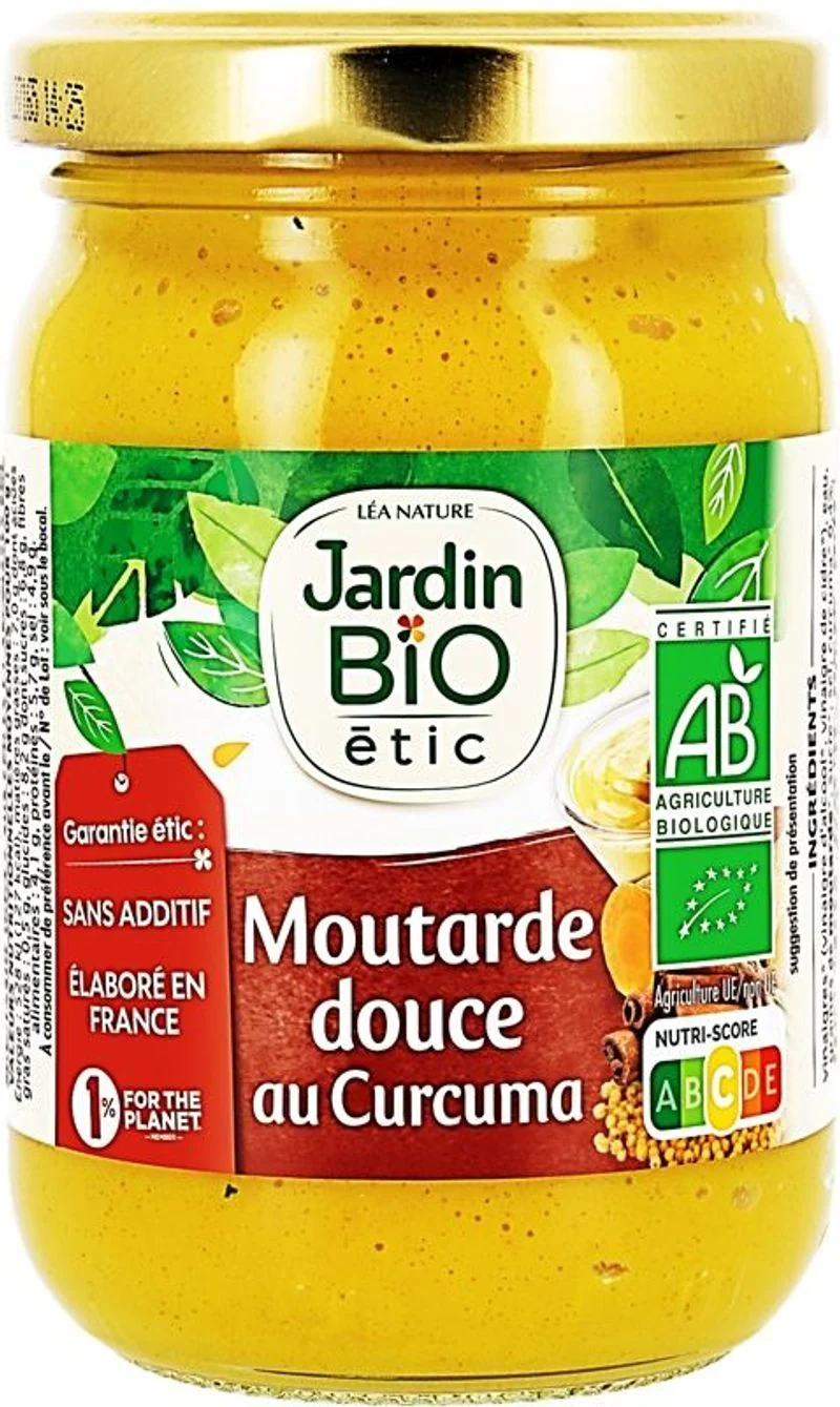 mild turmeric mustard 210g (#124107)