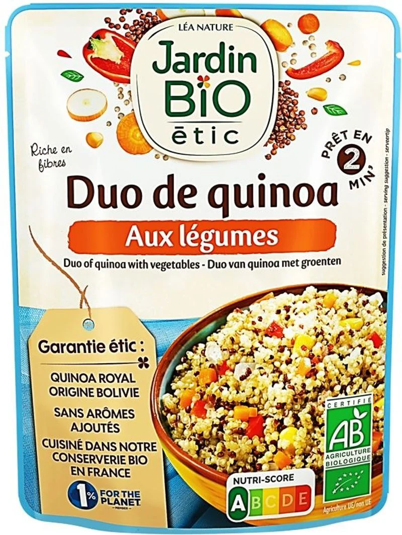 quinoa duo with vegetables 250g (#124119)