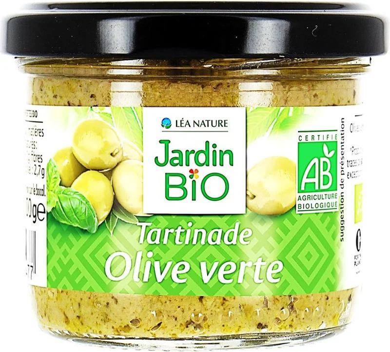 organic green olive spread 100g (#124143)
