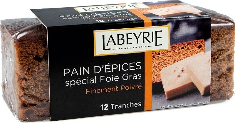 gingerbread for foie gras 150g (#124186)