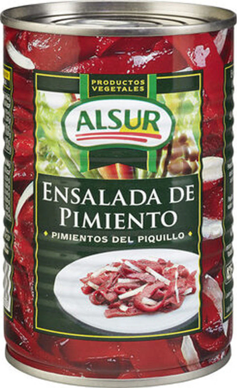 roasted piquillo pepper salad 410g (#124274)