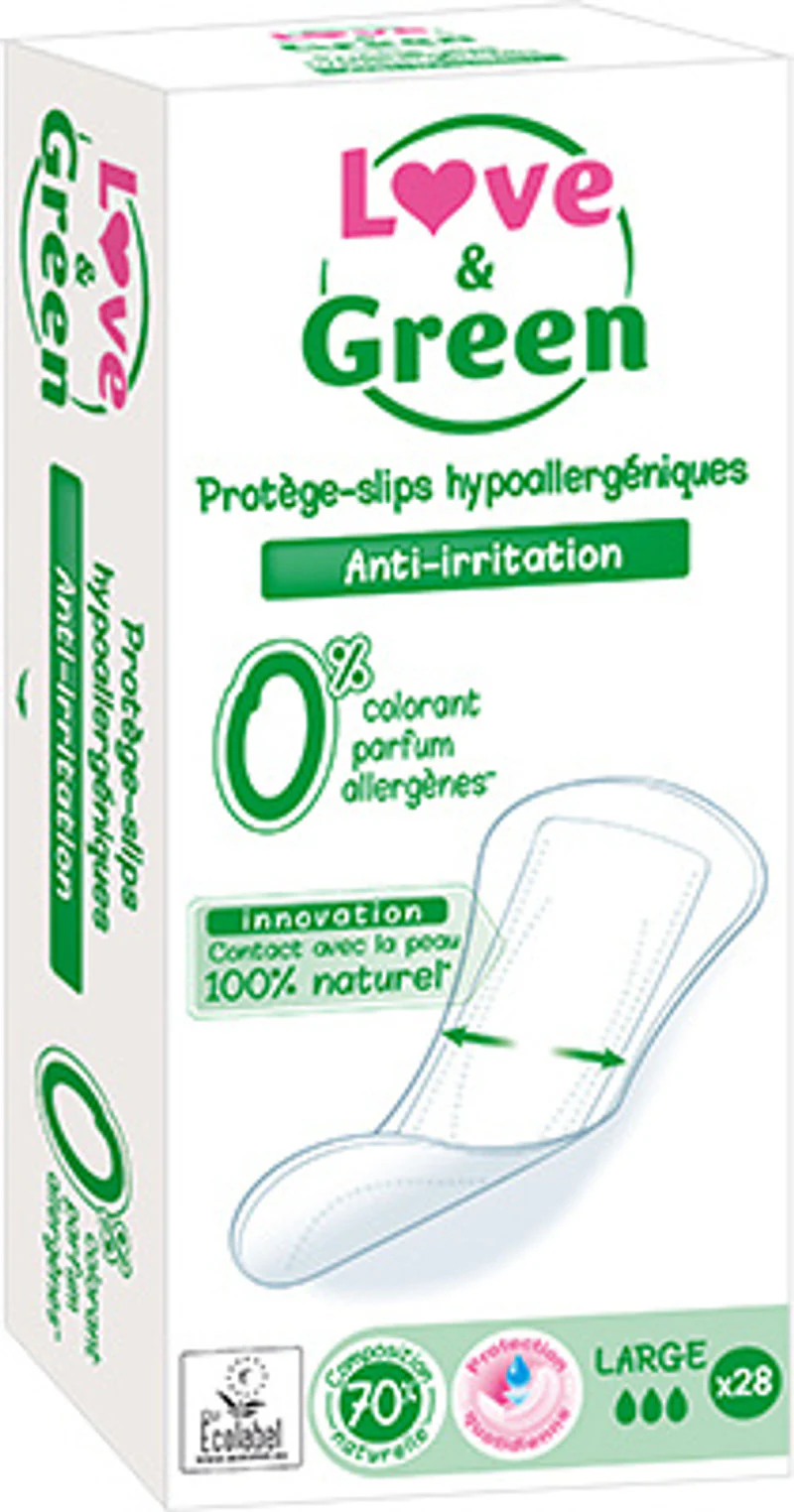 ecological large panty liners 28pc (#124775)
