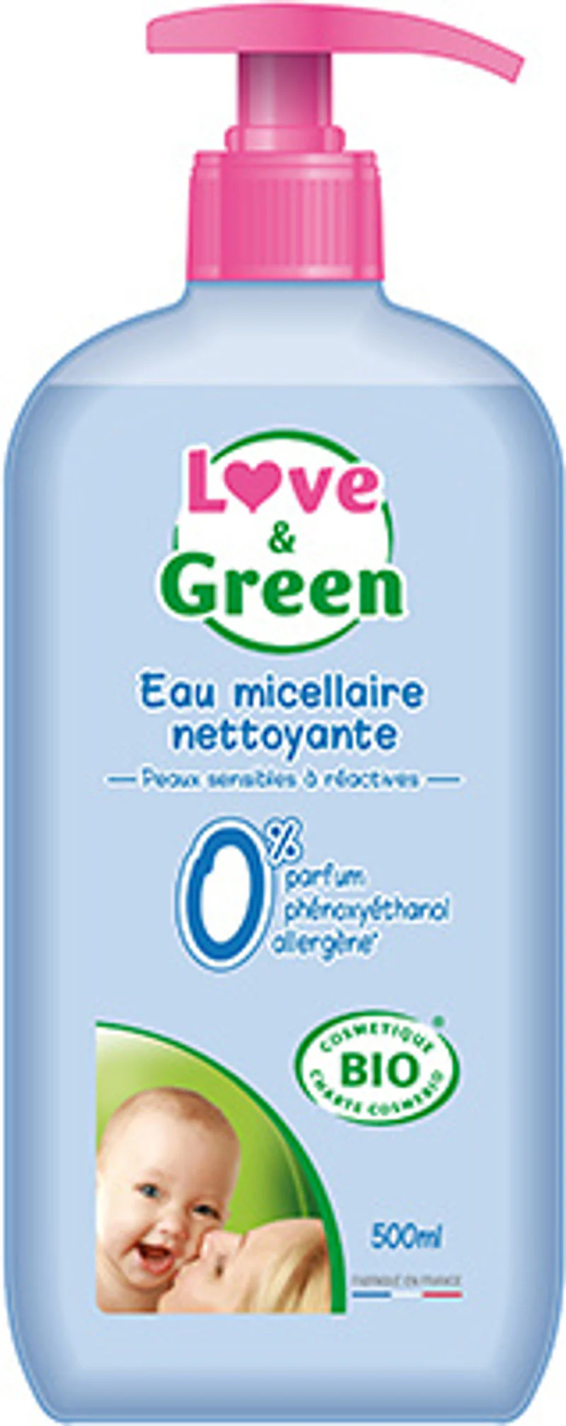organic baby cleansing water 500ml (#124783)