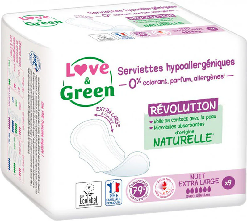 ultra night extra large sanitary pads 9pc (#124788)