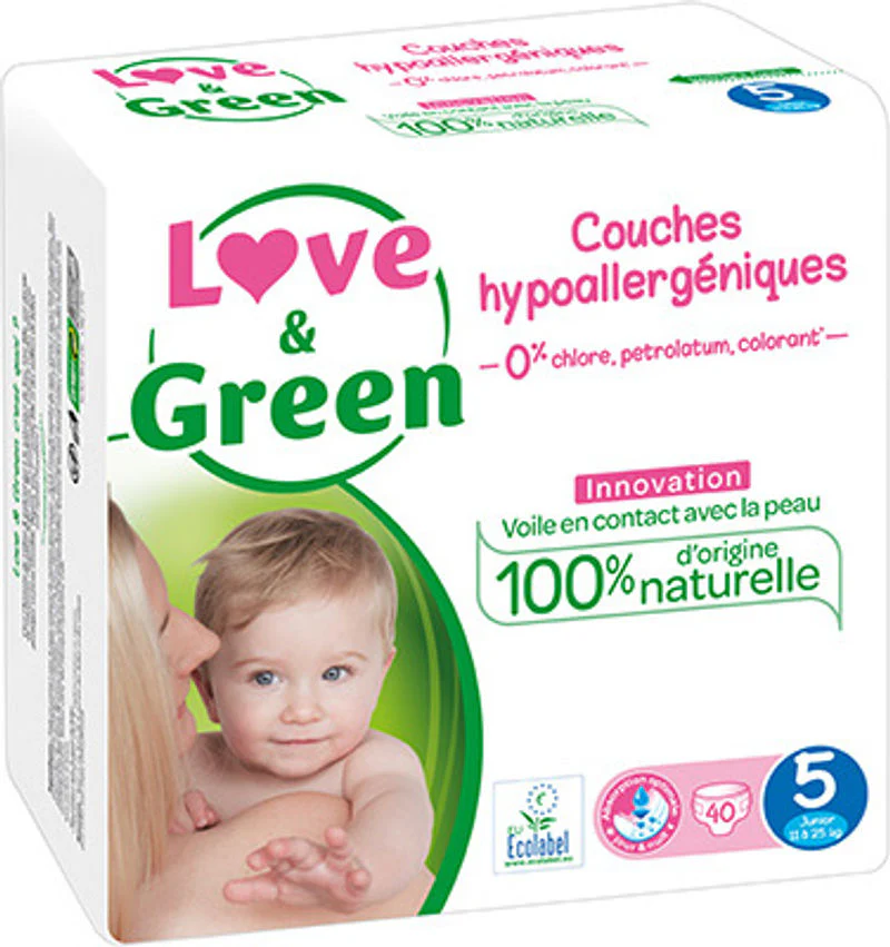 hypoallergenic nappies t5 11-25kg 40pc (#124799)