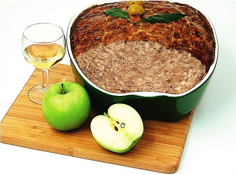 country-style pate apples calvados 185g (#125213)