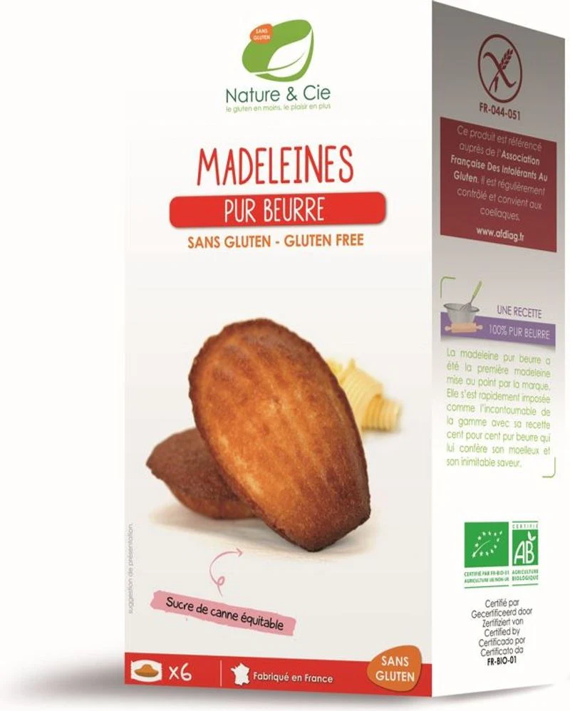 pure butter madeleines 150g (#125231)