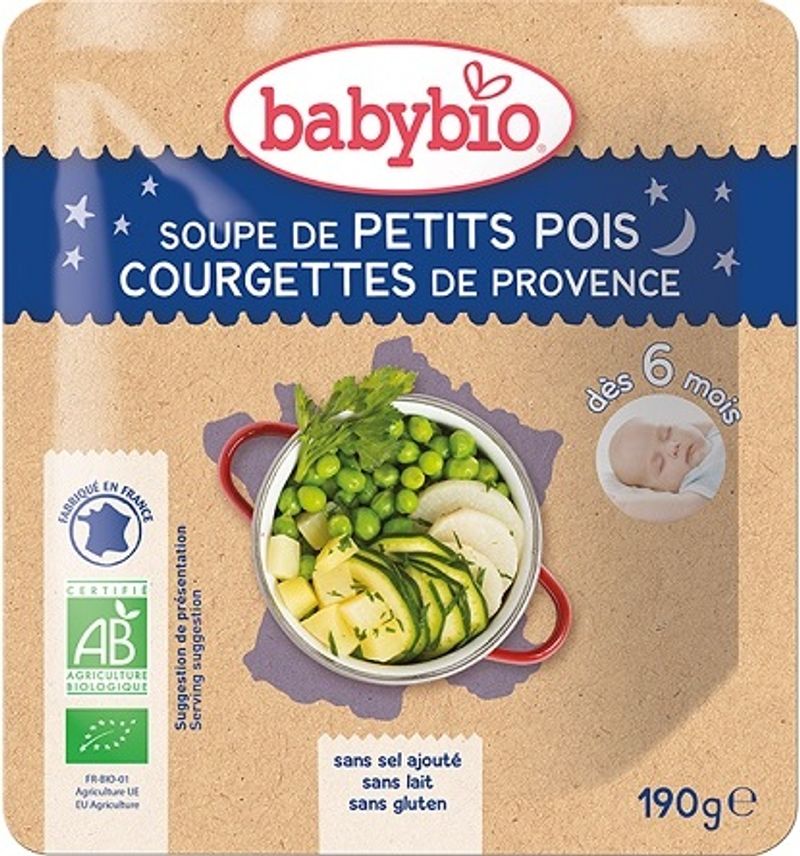 organic pea zucchini soup baby food 190g (#125672)