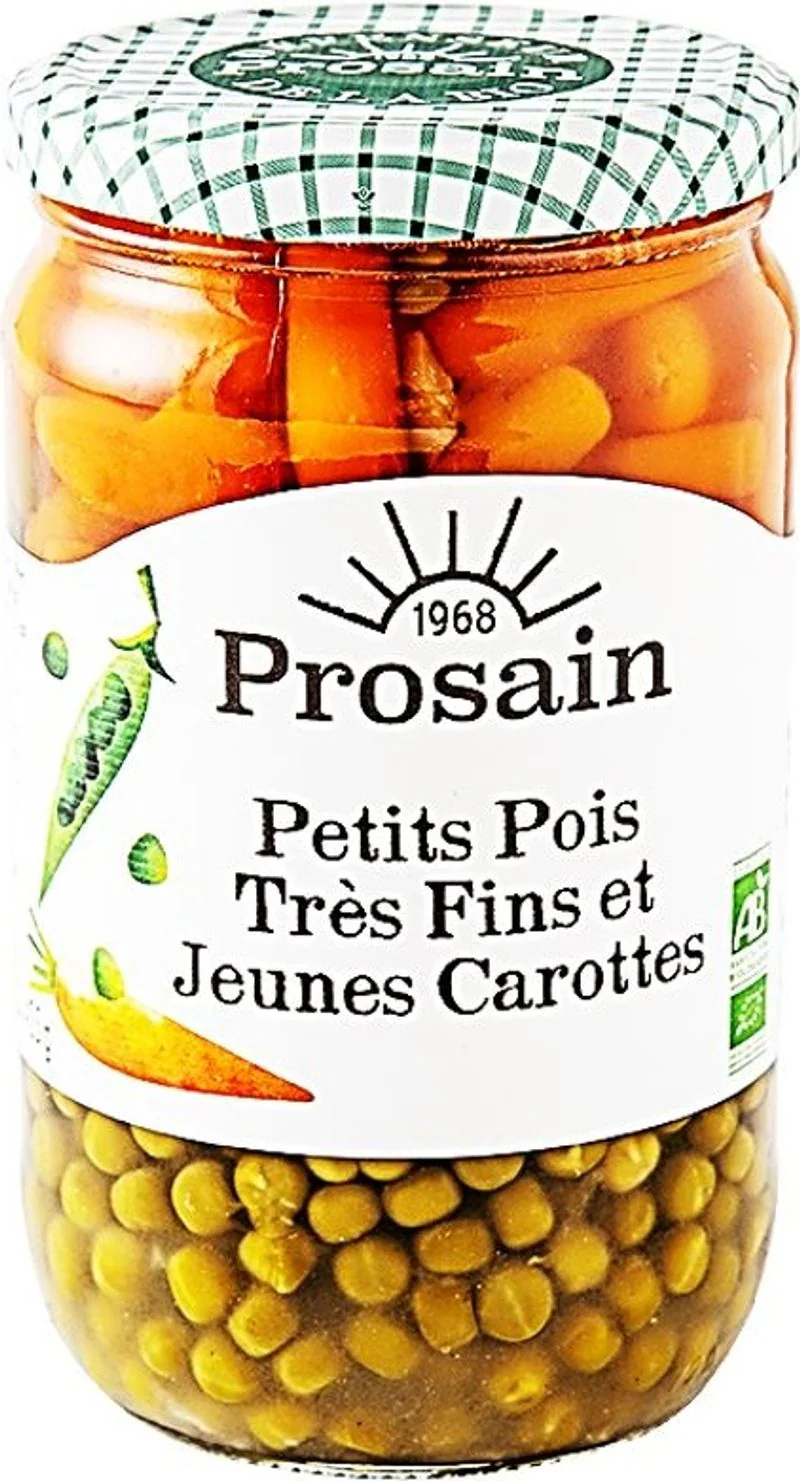 very fine peas and carrots 660g (#125744)